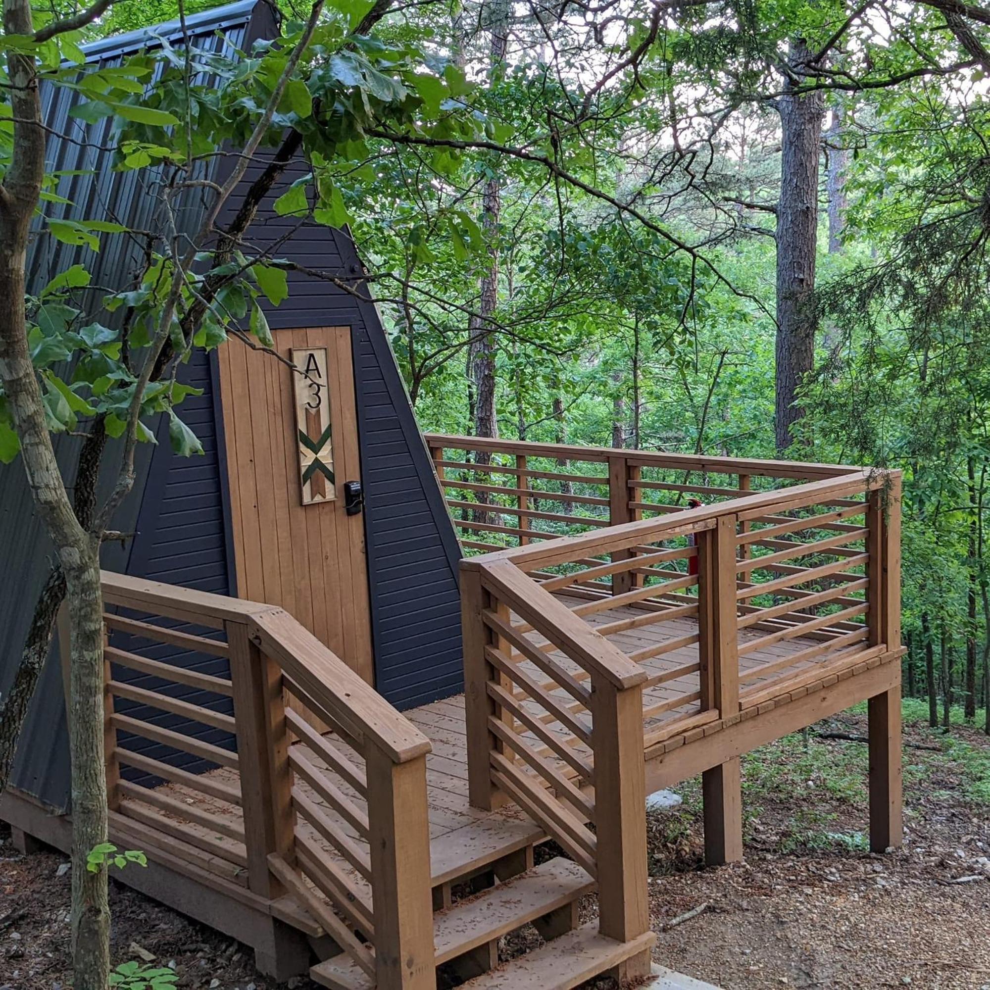 Villa Loblolly Pines Adventure Aframe #2 Eureka Springs Exterior foto